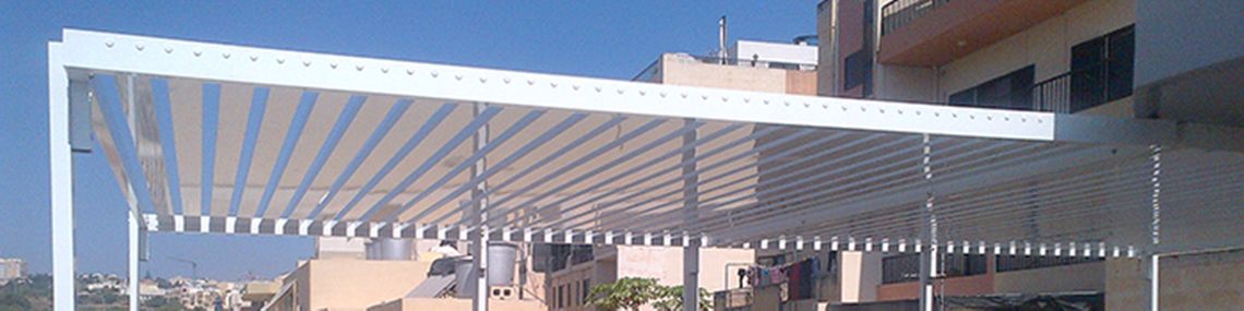 Aluminium canopies